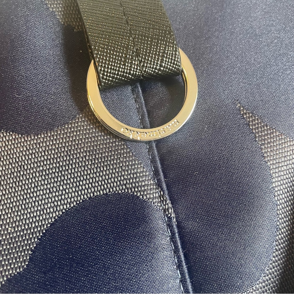 Marimekko Unikko All Day Bucket Bag Navy Blue - Picture 4 of 12